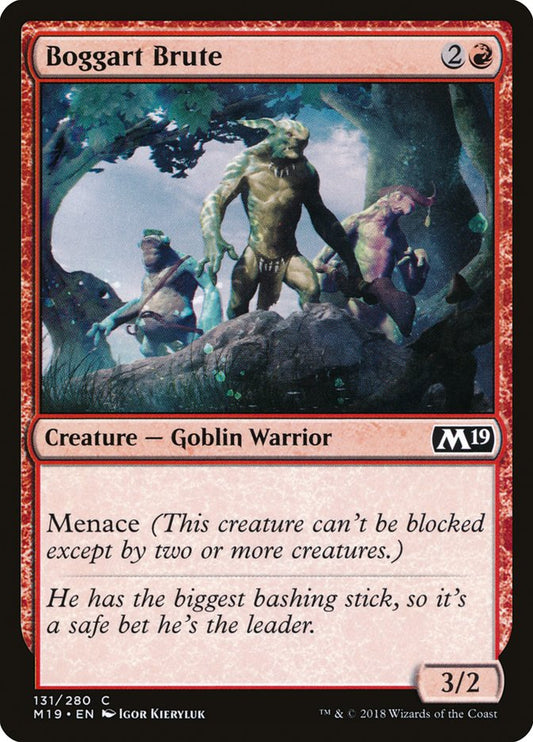 Boggart Brute [Core Set 2019] [Foil]