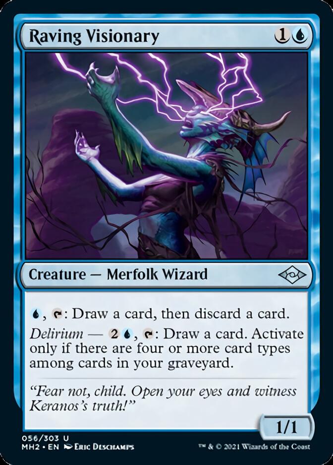 Raving Visionary [Modern Horizons 2] [Foil]