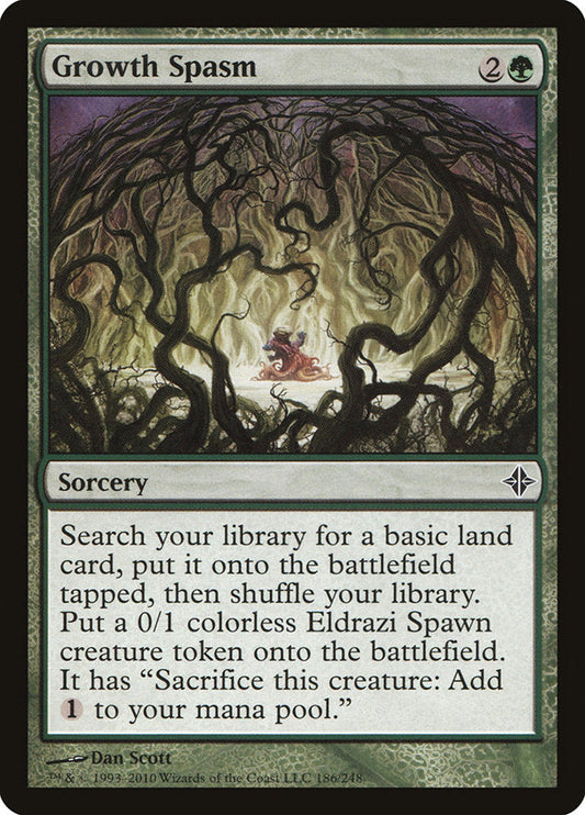 Growth Spasm [Rise of the Eldrazi] [Foil]