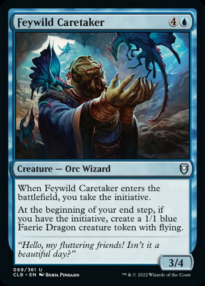 Feywild Caretaker [Commander Legends: Battle for Baldur's Gate] [Foil]