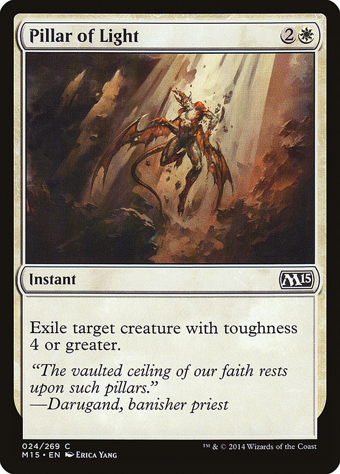 Pillar of Light [Core Set 2015] [Foil]