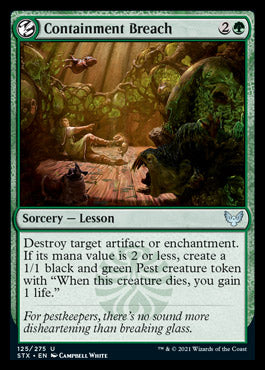 Containment Breach [Strixhaven: School of Mages] [Foil]