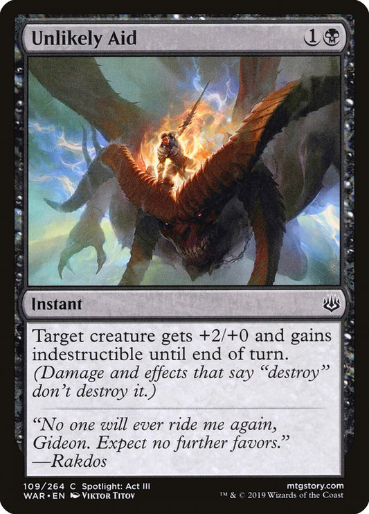 Unlikely Aid [War of the Spark] [Foil]
