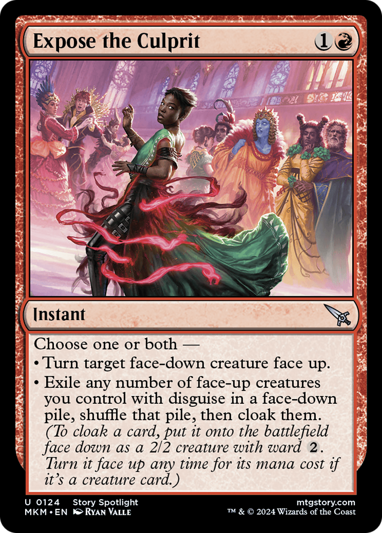 Expose the Culprit [Murders at Karlov Manor] [Foil]