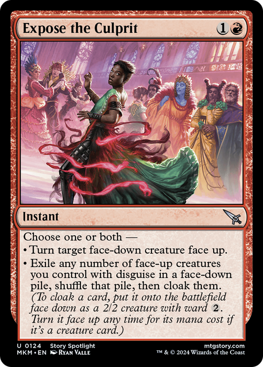 Expose the Culprit [Murders at Karlov Manor] [Foil]