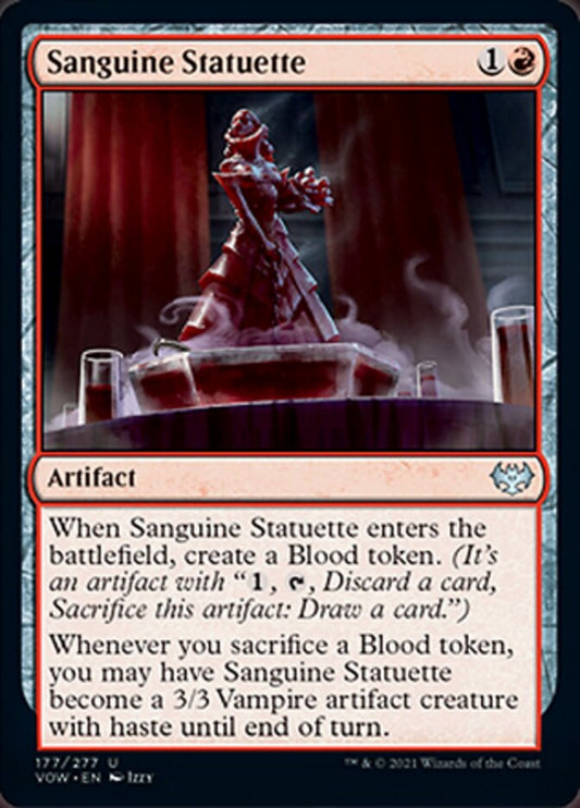Sanguine Statuette [Innistrad: Crimson Vow] [Foil]