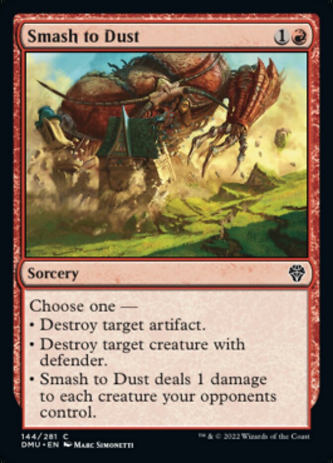 Smash to Dust [Dominaria United] [Foil]