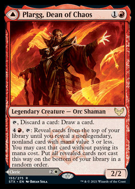 Plargg, Dean of Chaos // Augusta, Dean of Order [Strixhaven: School of Mages] [Foil]