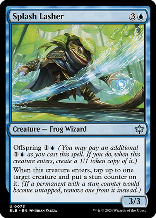 Splash Lasher [Bloomburrow] [Foil]