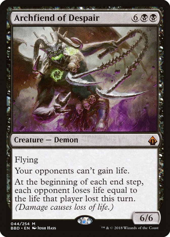 Archfiend of Despair [Battlebond] [Foil]