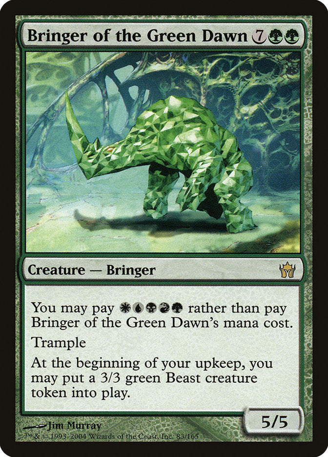 Bringer of the Green Dawn [Fifth Dawn] [Foil]