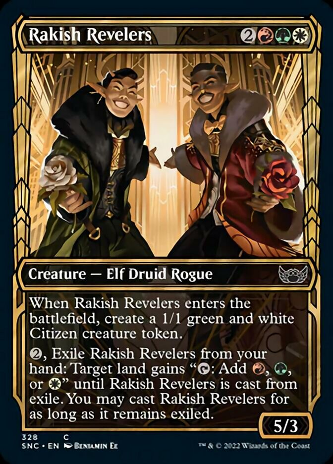 Rakish Revelers (Showcase Golden Age) [Streets of New Capenna] [Foil]