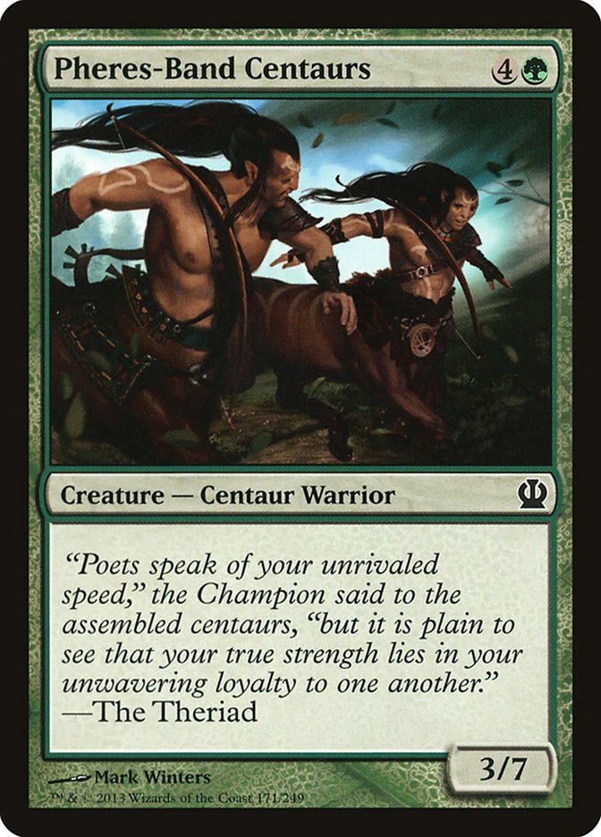 Pheres-Band Centaurs [Theros] [Foil]
