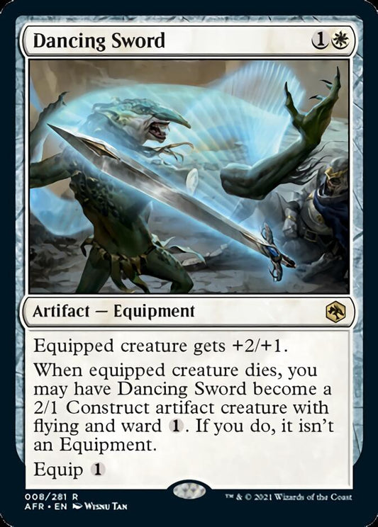 Dancing Sword [Dungeons & Dragons: Adventures in the Forgotten Realms] [Foil]