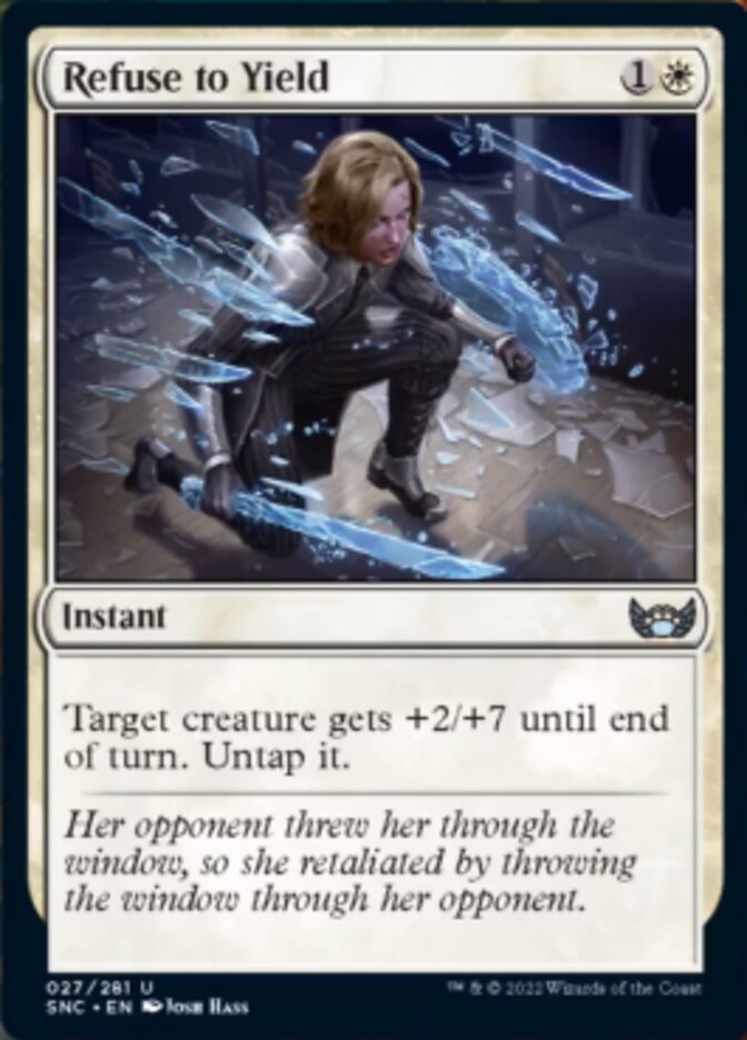 Refuse to Yield [Streets of New Capenna] [Foil]