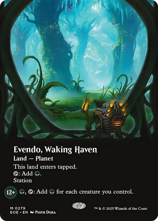 Evendo, Waking Haven (Borderless) [Edge of Eternities] [Foil]