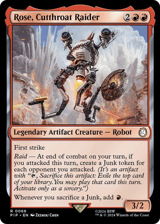 Rose, Cutthroat Raider [Fallout] [Foil]