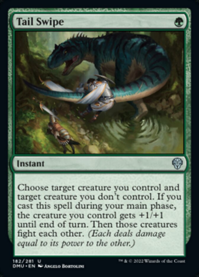 Tail Swipe [Dominaria United] [Foil]