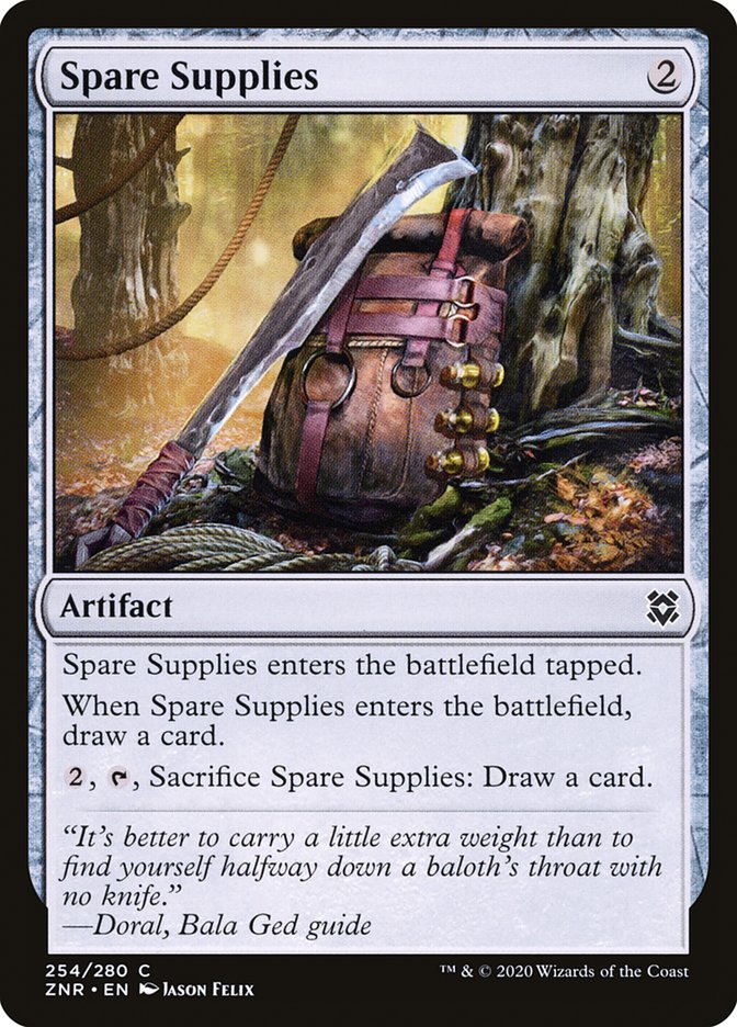Spare Supplies [Zendikar Rising] [Foil]