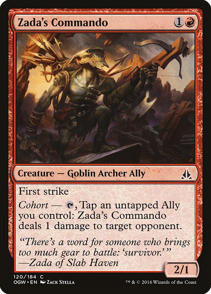 Zada's Commando [Oath of the Gatewatch] [Foil]