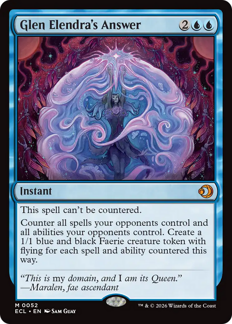 Glen Elendra's Answer [Lorwyn Eclipsed] [Foil]