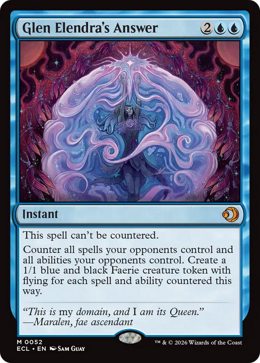 Glen Elendra's Answer [Lorwyn Eclipsed] [Foil]
