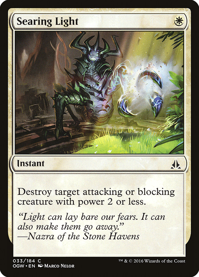 Searing Light [Oath of the Gatewatch] [Foil]