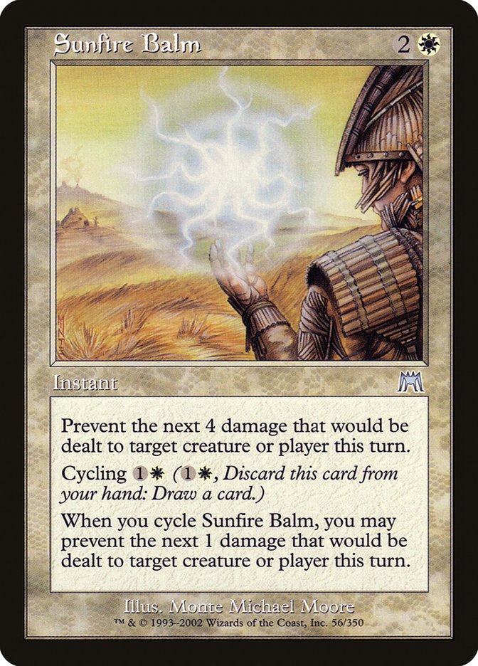 Sunfire Balm [Onslaught] [Foil]