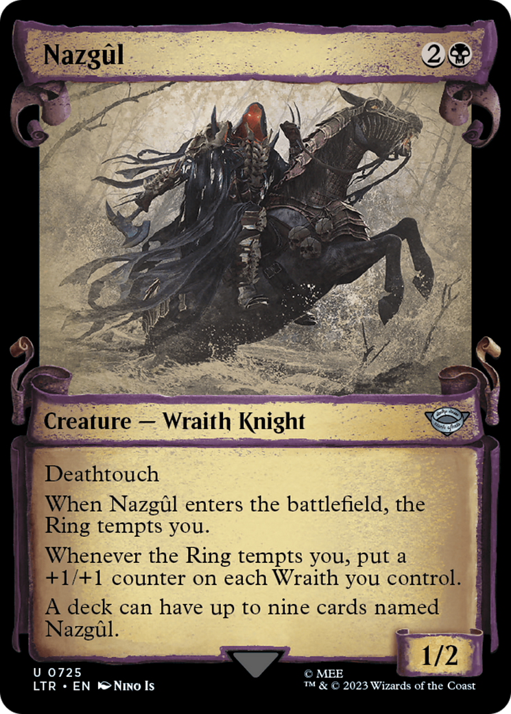 Nazgul (0725) [The Lord of the Rings: Tales of Middle-Earth Showcase Scrolls] [Foil]