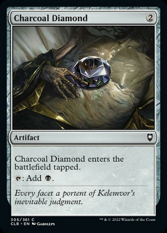 Charcoal Diamond [Commander Legends: Battle for Baldur's Gate] [Foil]