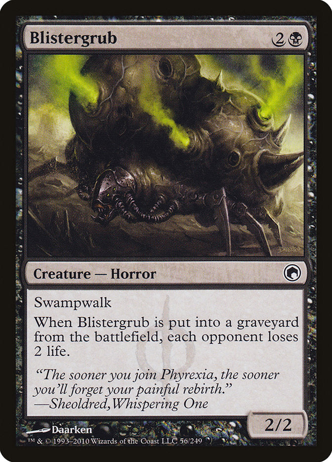 Blistergrub [Scars of Mirrodin] [Foil]
