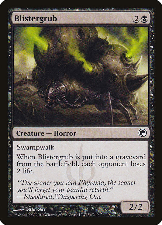 Blistergrub [Scars of Mirrodin] [Foil]