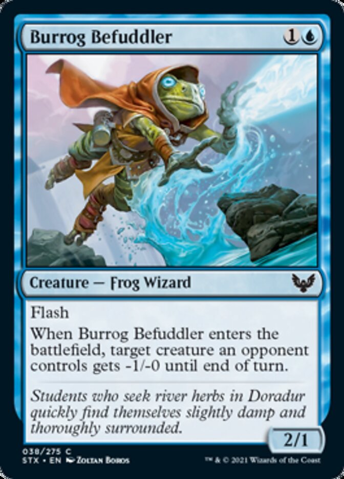 Burrog Befuddler [Strixhaven: School of Mages] [Foil]