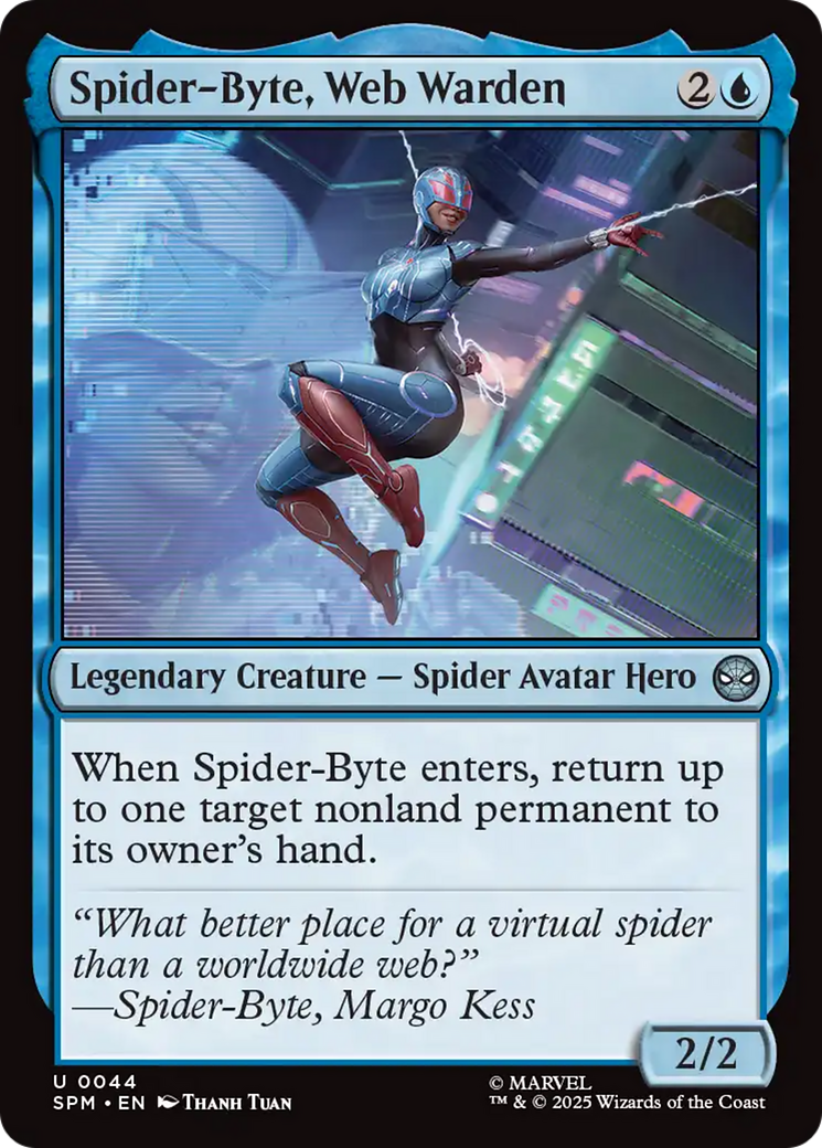 Spider-Byte, Web Warden [Marvel's Spider-Man] [Foil]