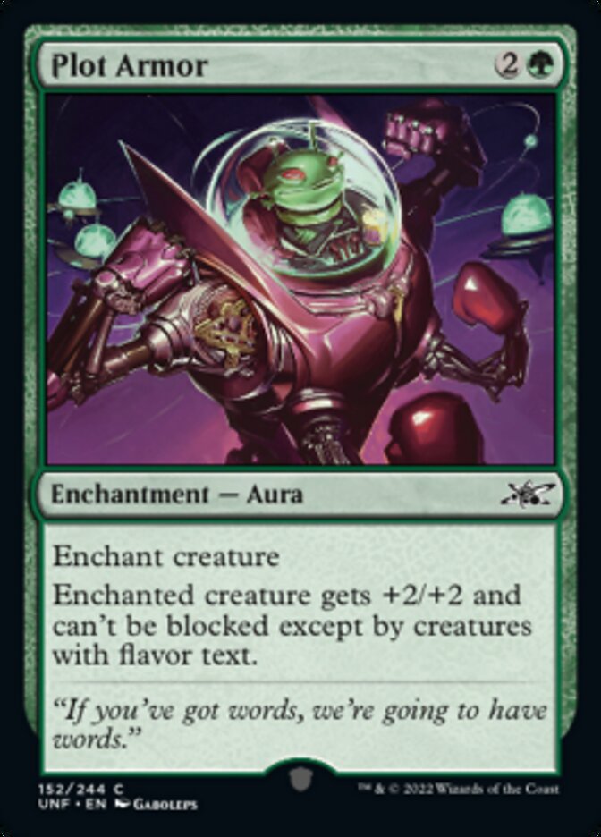 Plot Armor [Unfinity] [Foil]
