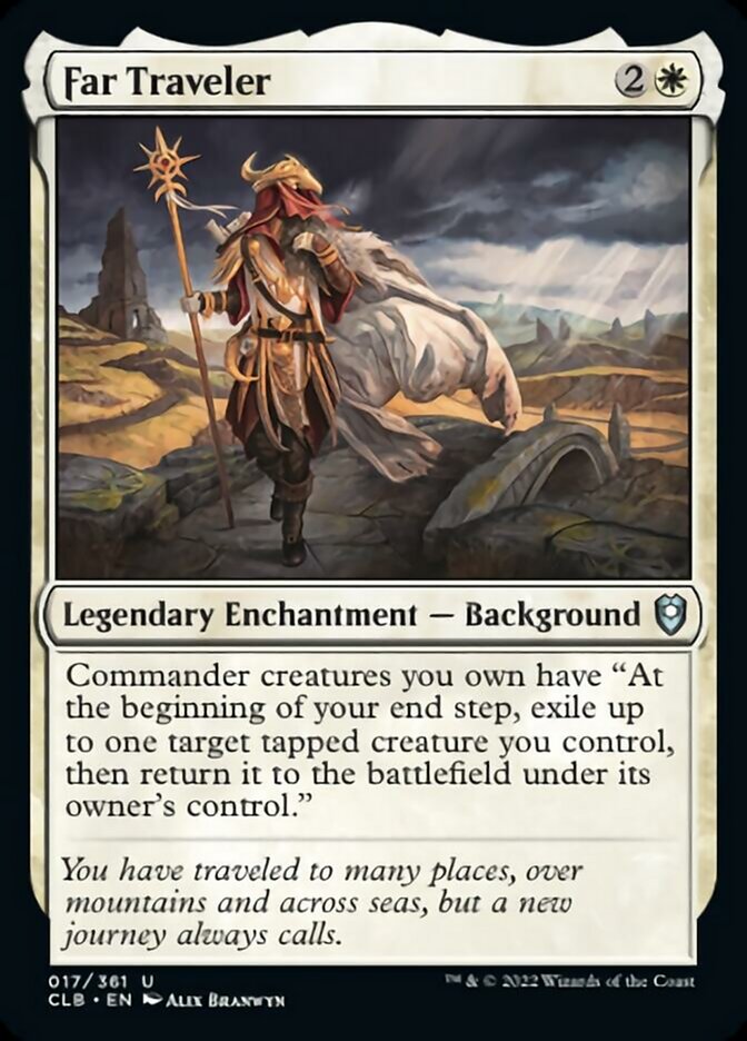 Far Traveler [Commander Legends: Battle for Baldur's Gate] [Foil]