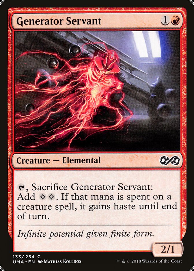 Generator Servant [Ultimate Masters] [Foil]