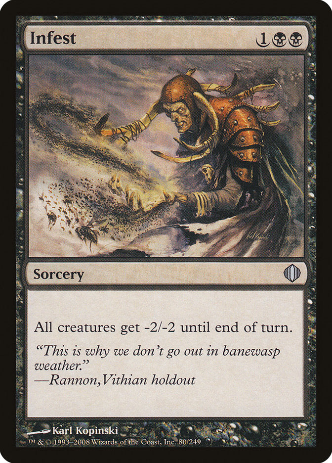 Infest [Shards of Alara] [Foil]