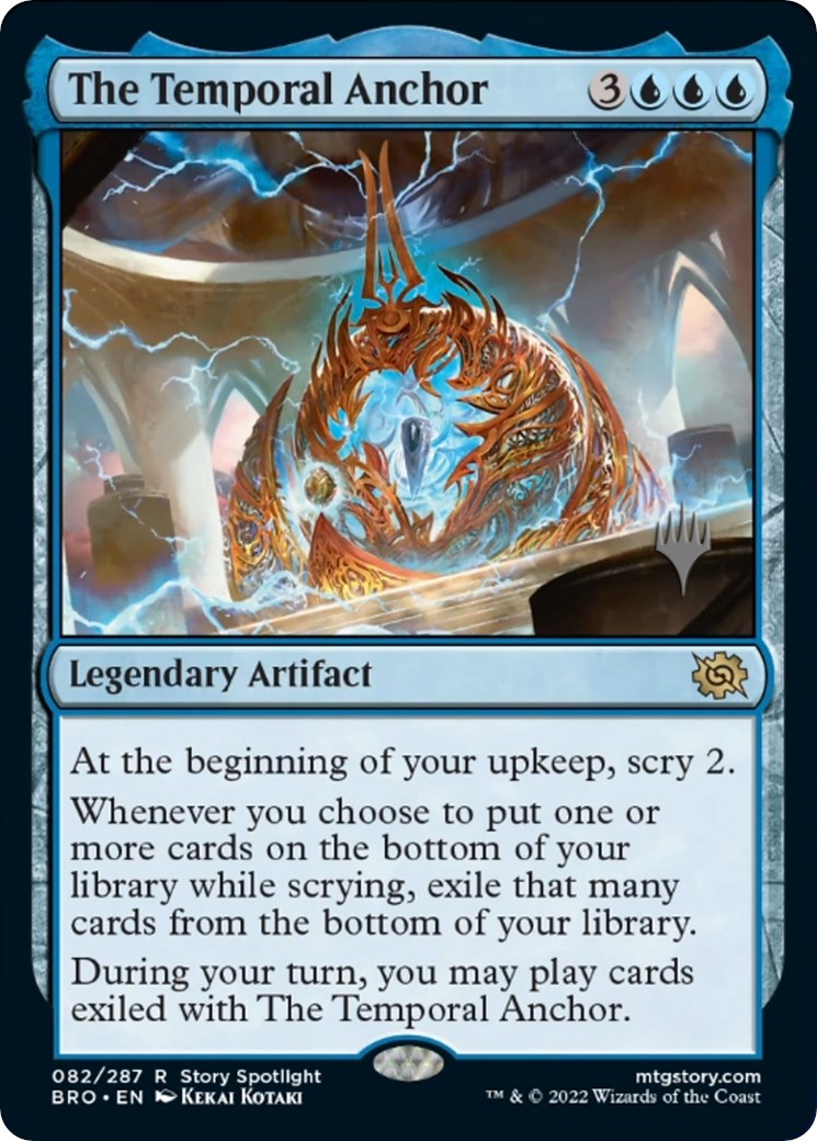 The Temporal Anchor (Promo Pack) [The Brothers' War Promos] [Foil]