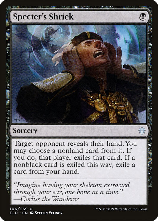 Specter's Shriek [Throne of Eldraine] [Foil]