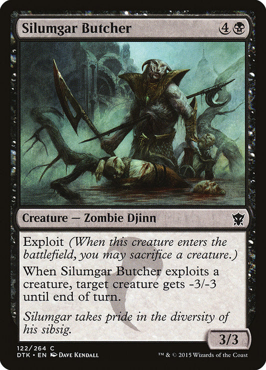 Silumgar Butcher [Dragons of Tarkir] [Foil]