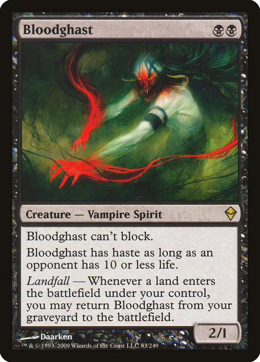 Bloodghast [Zendikar] [Foil]