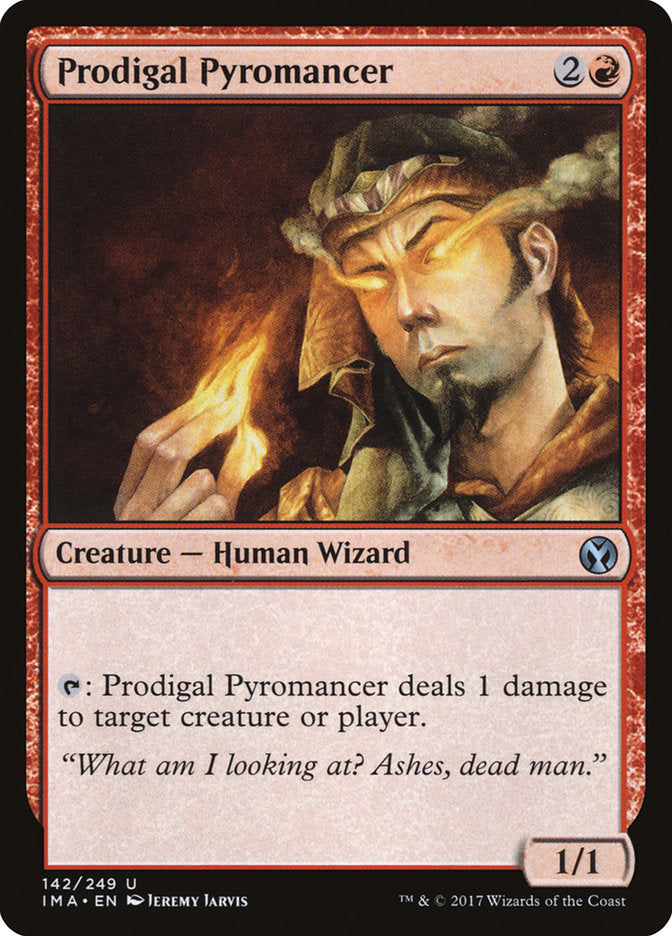 Prodigal Pyromancer [Iconic Masters] [Foil]