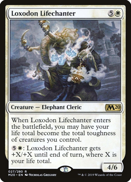 Loxodon Lifechanter [Core Set 2020] [Foil]