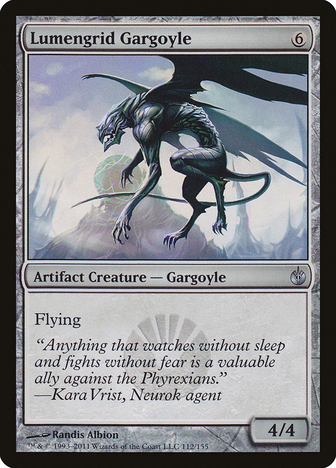 Lumengrid Gargoyle [Mirrodin Besieged] [Foil]