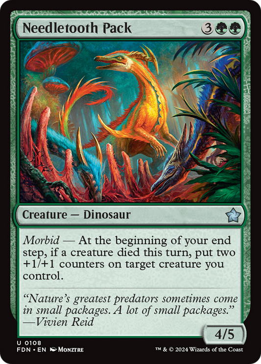 Needletooth Pack [Foundations] [Foil]