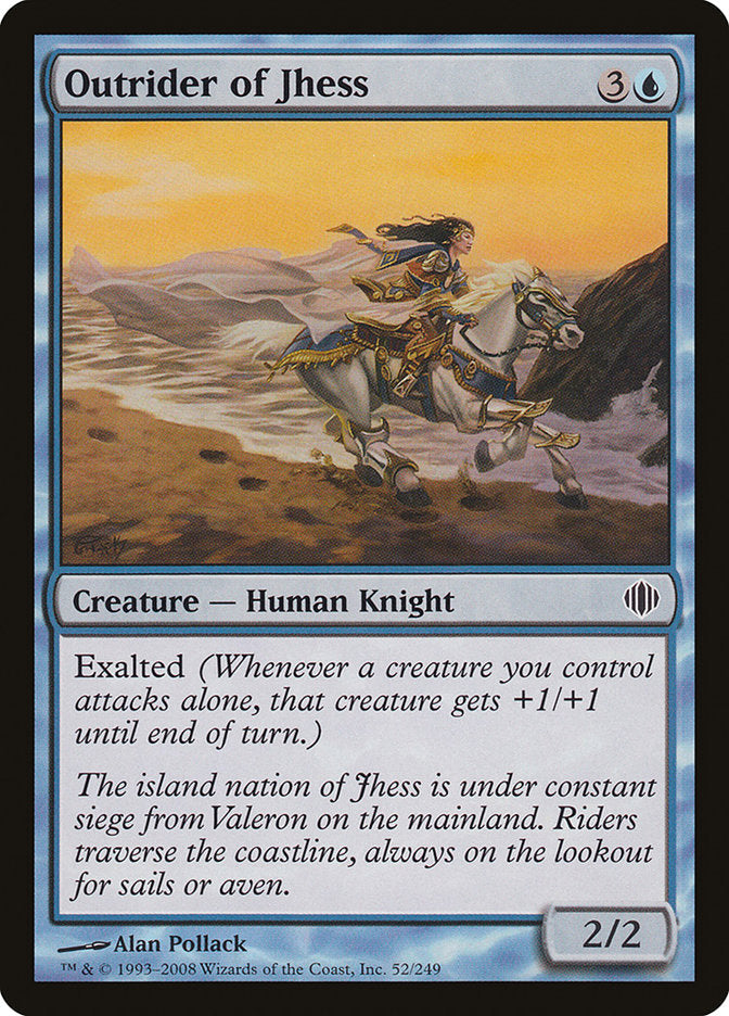 Outrider of Jhess [Shards of Alara] [Foil]