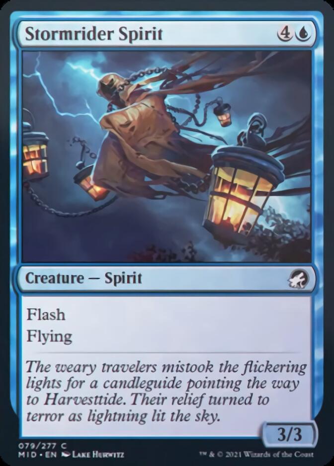 Stormrider Spirit [Innistrad: Midnight Hunt] [Foil]