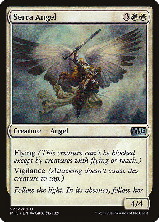 Serra Angel [Core Set 2015] [Foil]