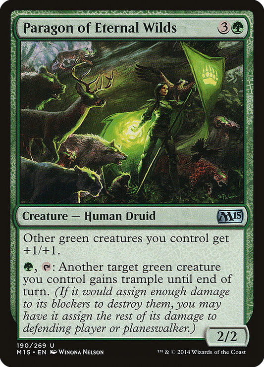 Paragon of Eternal Wilds [Core Set 2015] [Foil]